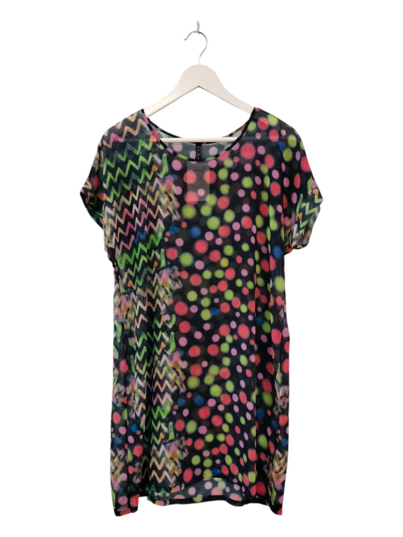 Foil | Multi Colour Dress | Size 14