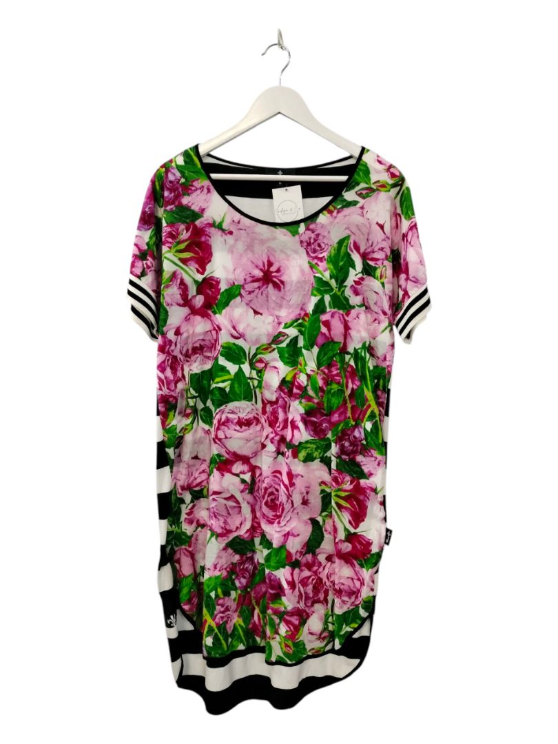 Jellicoe | Pink Floral Dress | Size M