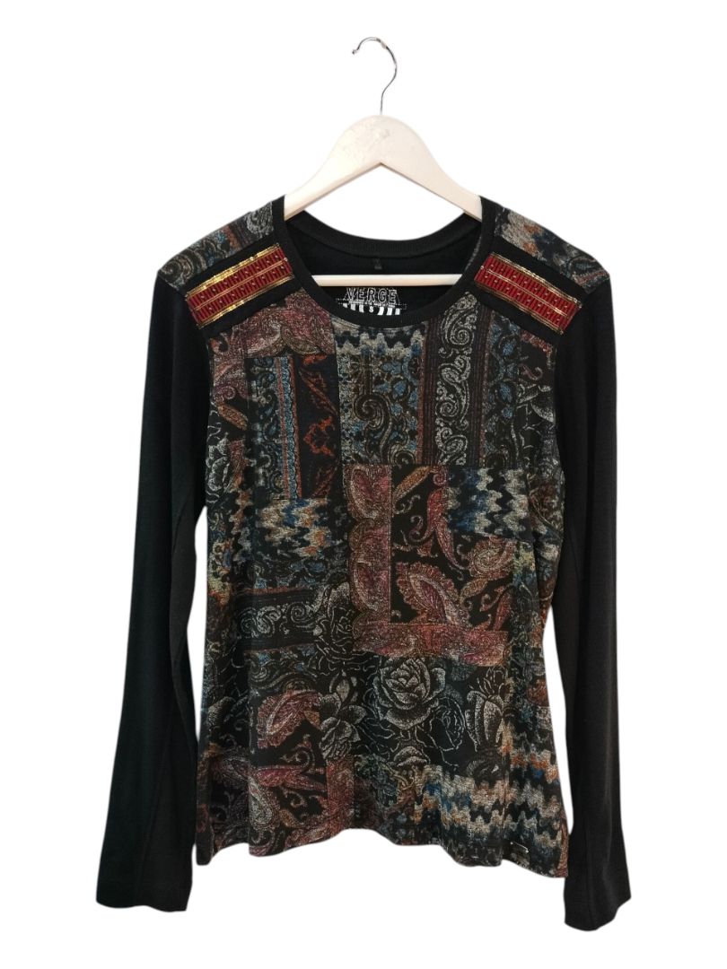 Verge | Black/Multi Top | Size S