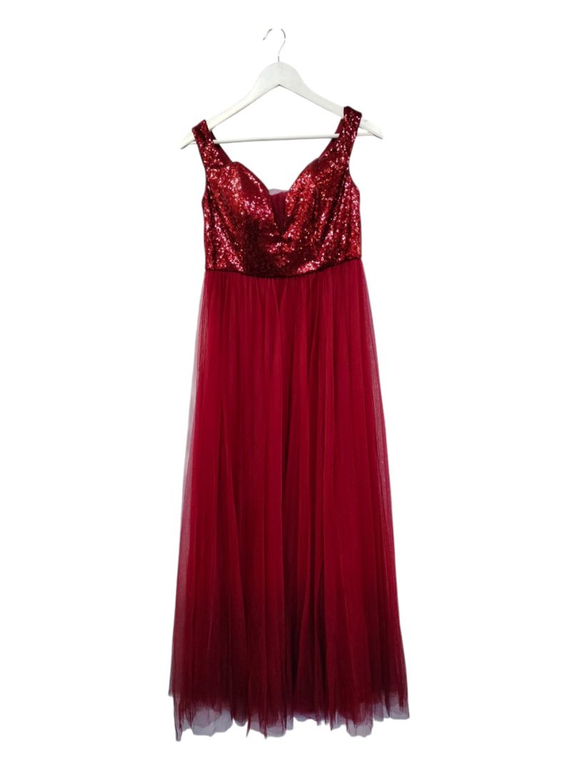 Bay Bridal | Burgandy Dress | Size 14/16