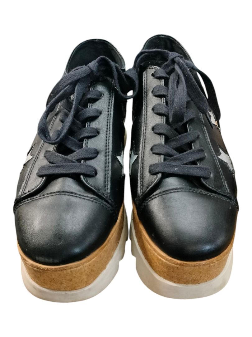 Steve Madden | Black with silver stars Shoes | Size 10