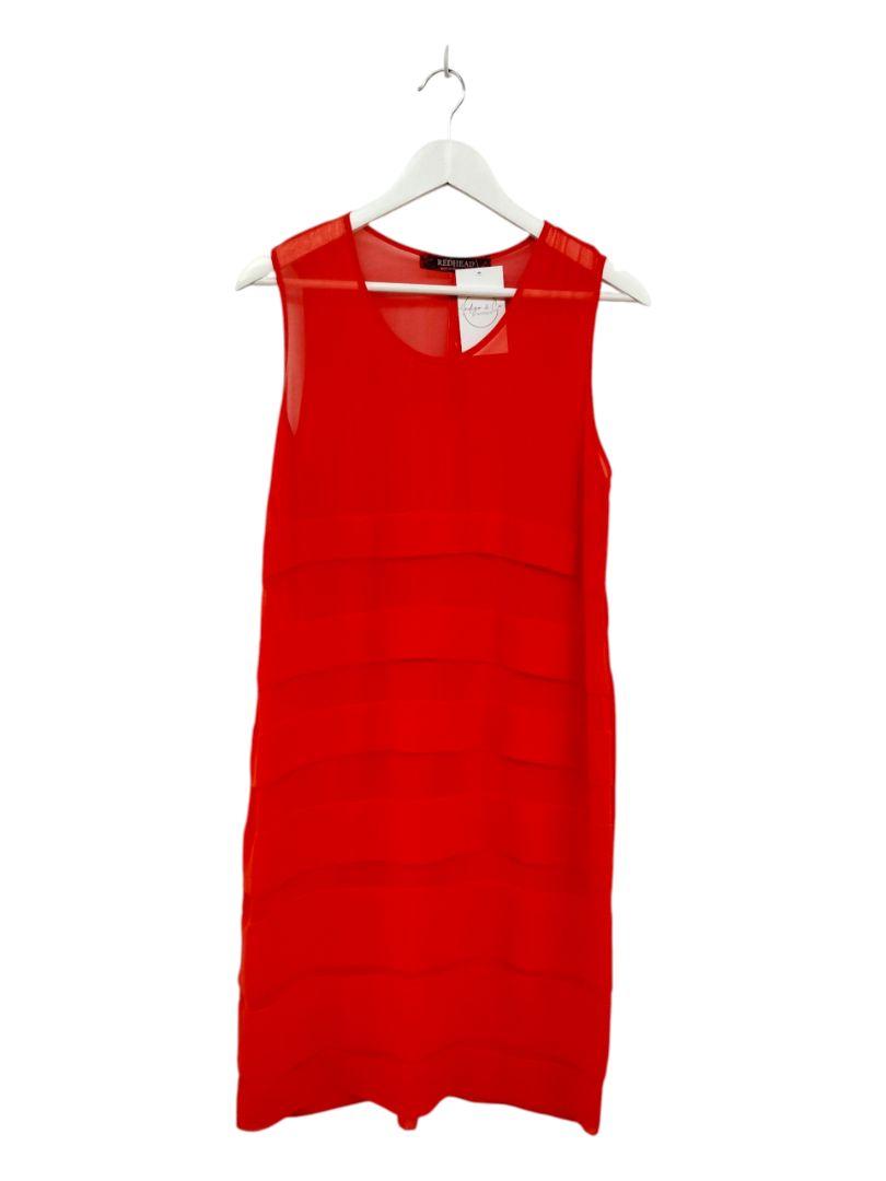 Red Head | Orange Dress | Size 12