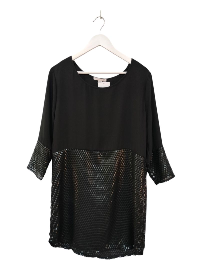 Blak Halo | Black Dress | Size 14