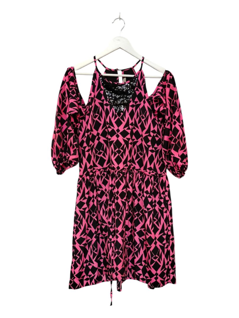 PIA | Pink/Black Dress | Size Approx S