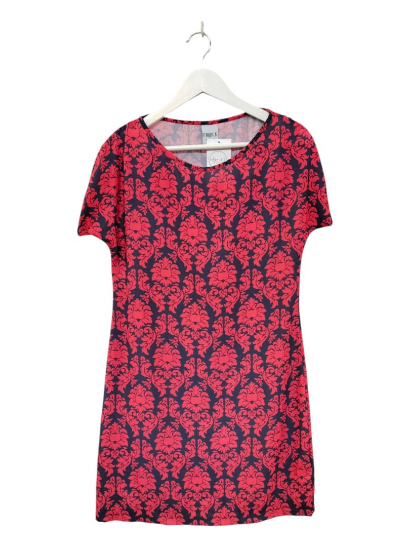 Frock | red/grey Dress | Size XS