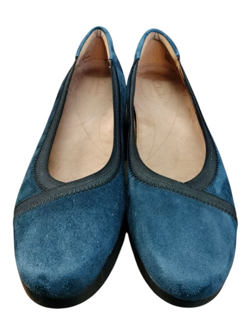 Clarks | Navy Shoes | Size 40