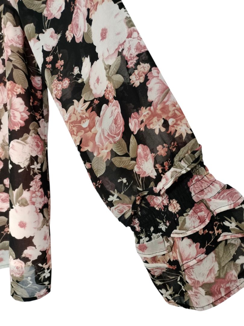 Democracy | Pink Floral Top | Size 12