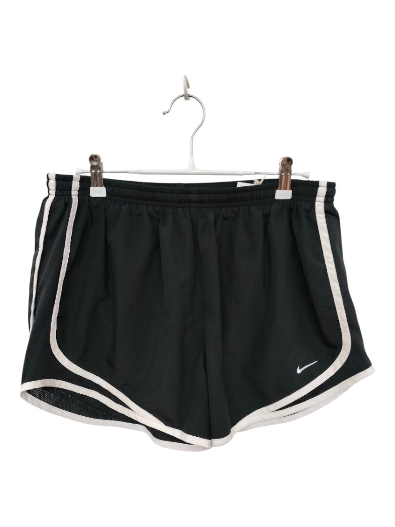 Nike | Black with white stripe Shorts | Size L