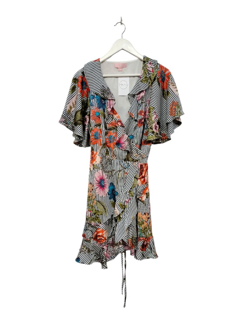 Augustine | Stripe/Floral Dress | Size XS
