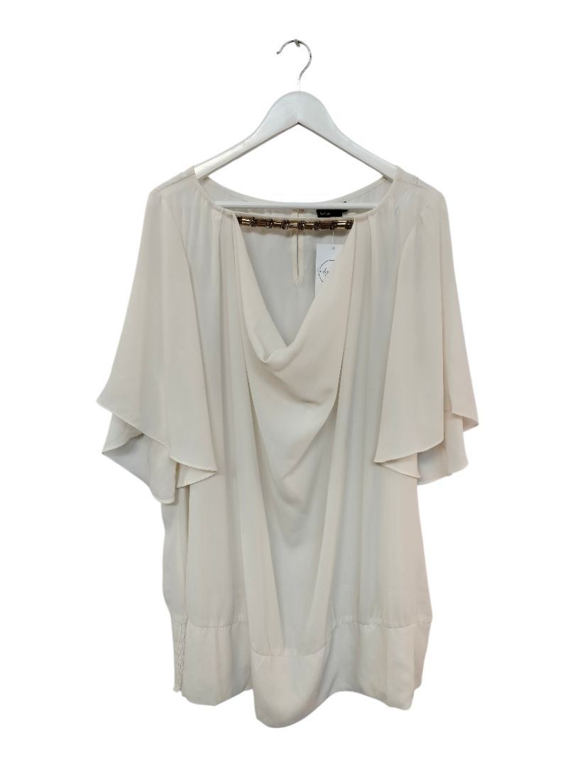 City Chic | White Top | Size XXL