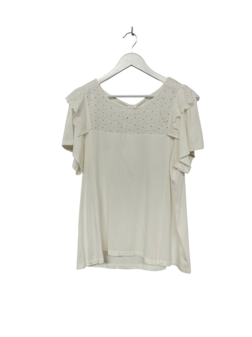Shine On | White Top | Size 14