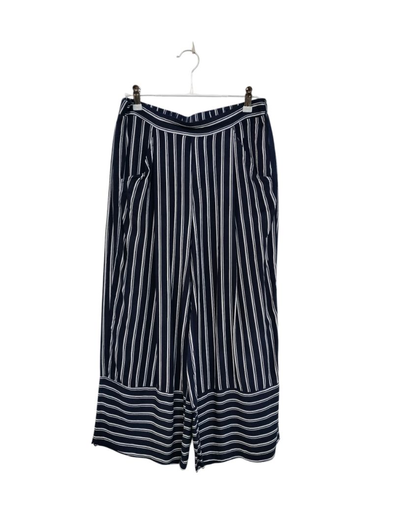 Threadz | Navy/White Stripe Pants | Size XS