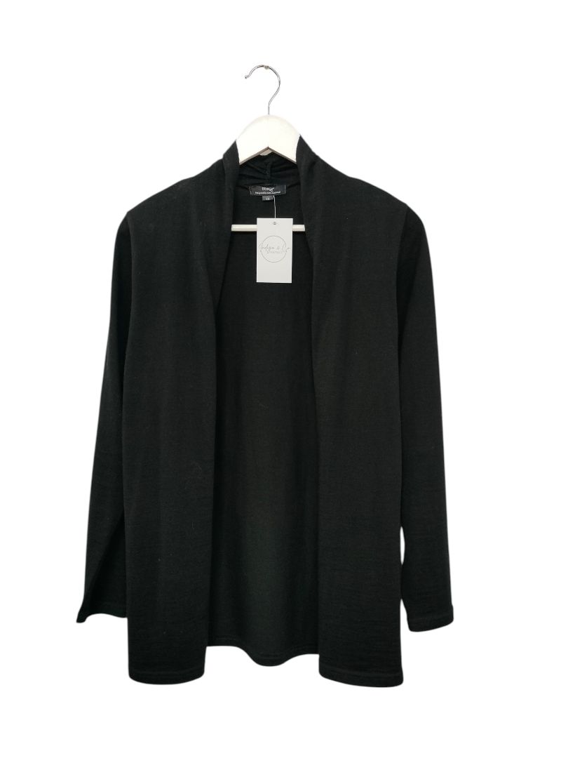 Ebony | Black Cardigan | Size 12