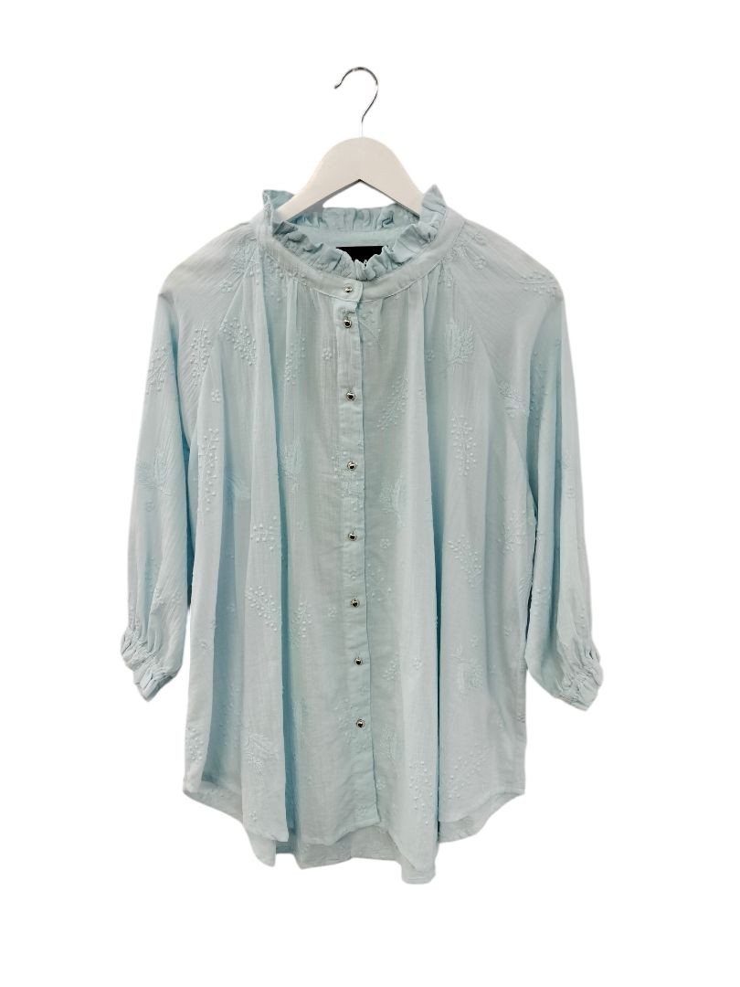 Blak Luxe | Light Blue Top | Size 10