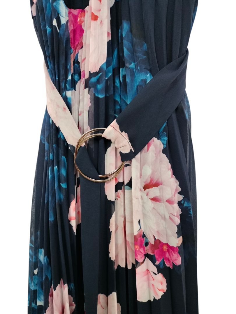 Portmans | Blue Floral Dress | Size 12