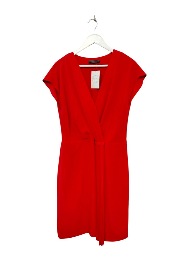 Jacqui-e | Red Dress | Size 14