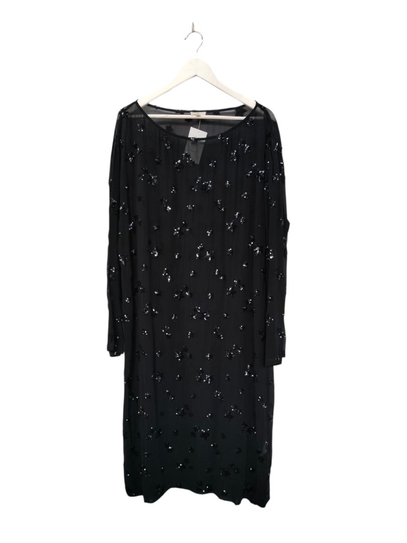White Label | Black with stars Dress | Size 10