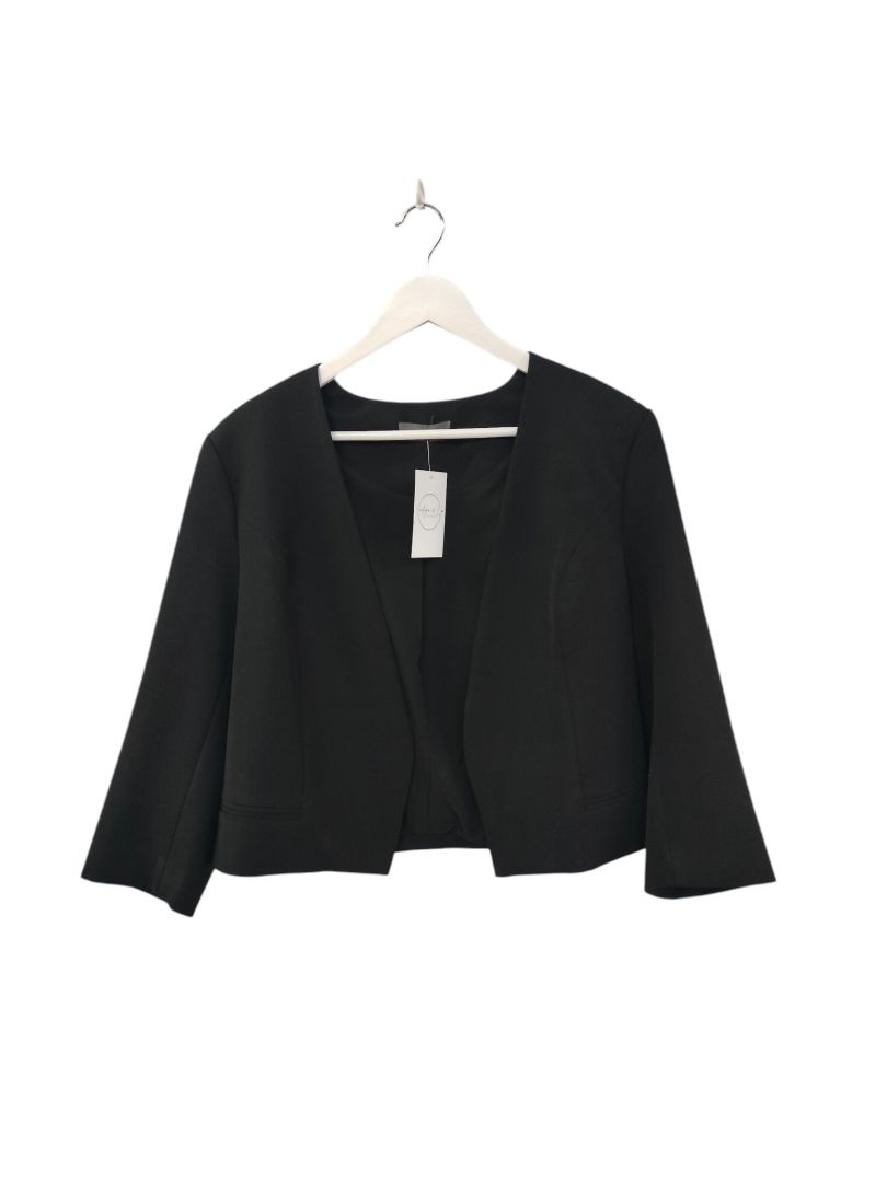 Jacqui-e | Black Jacket | Size 14