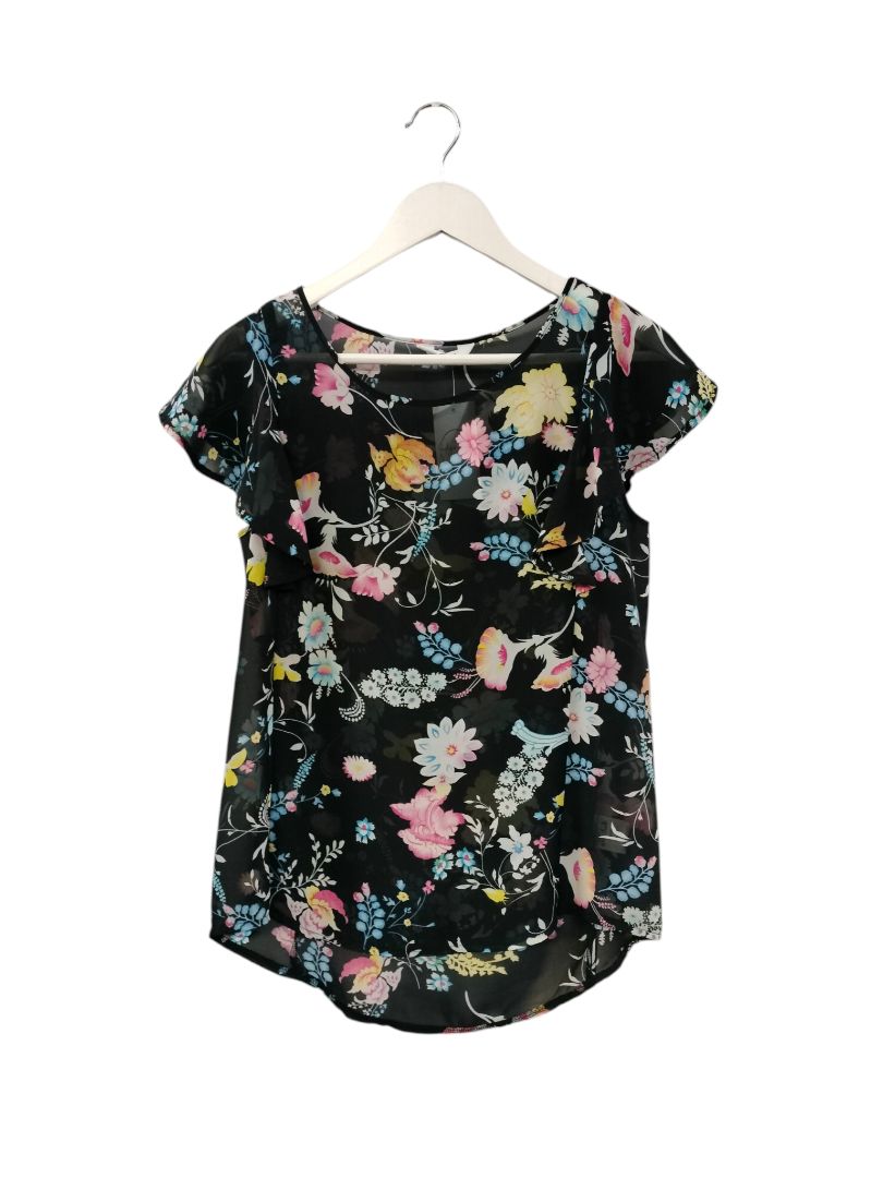White Chalk | Floral Top | Size 8