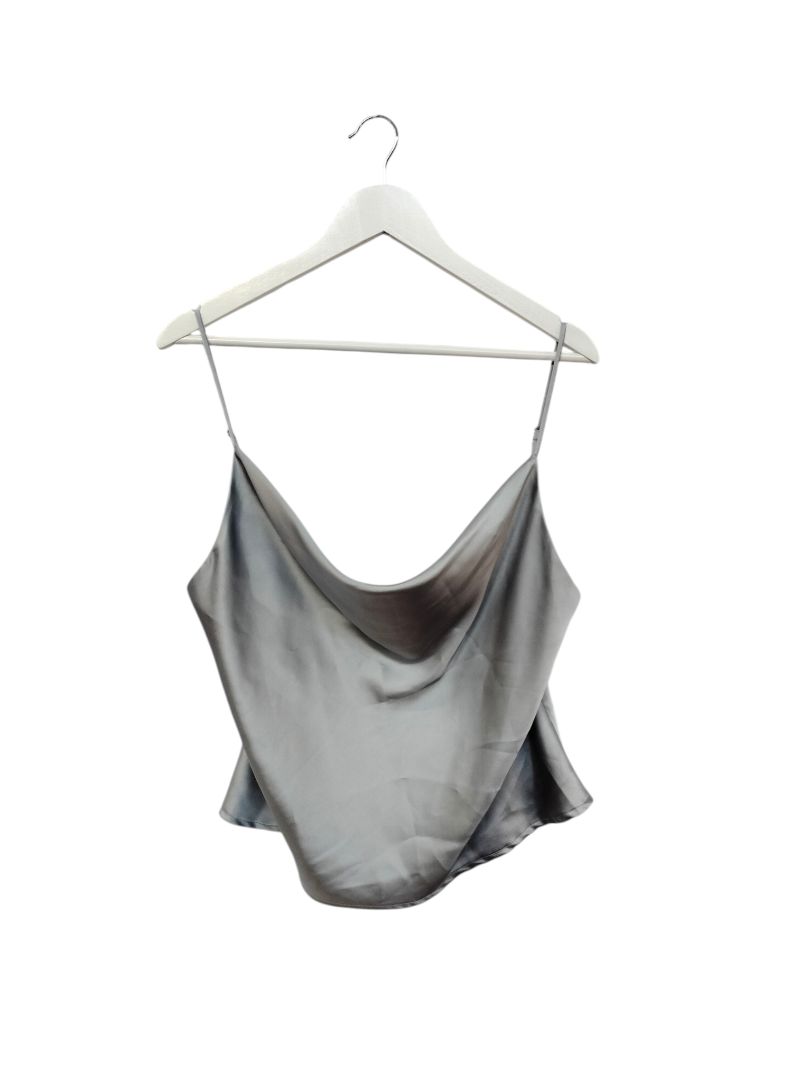 Slide Show | dusty blue Top | Size 12