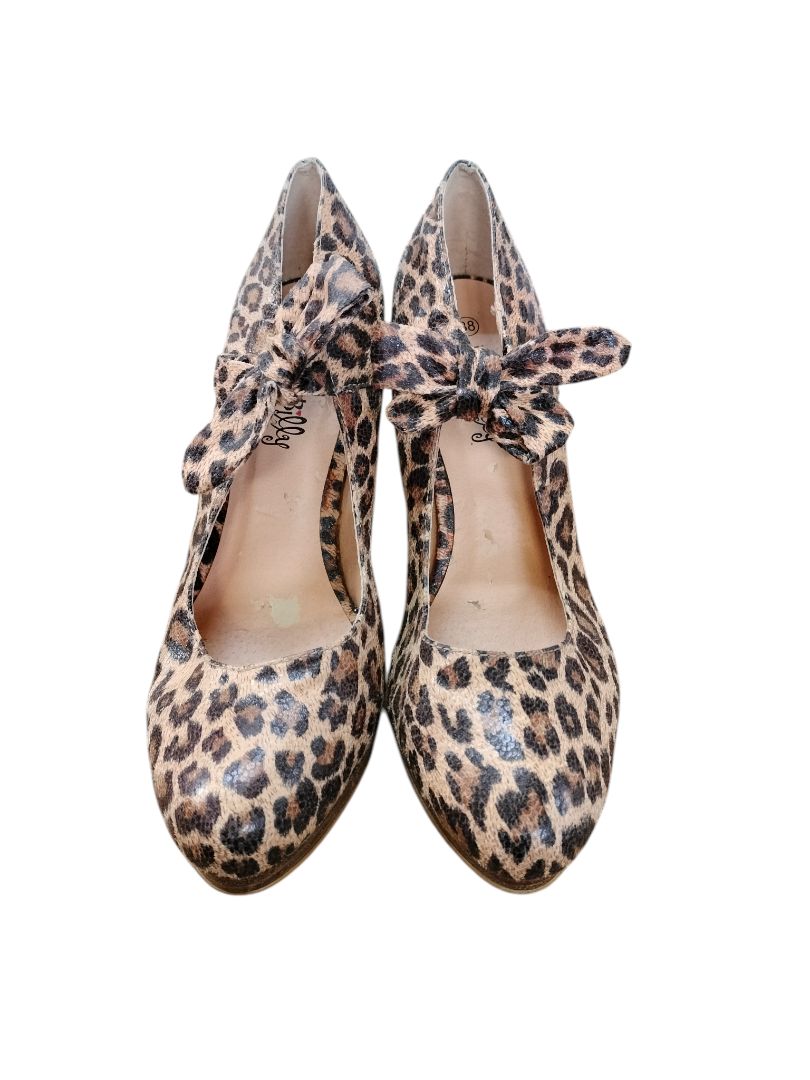 I Love Billy | Leopard Heels | Size 38