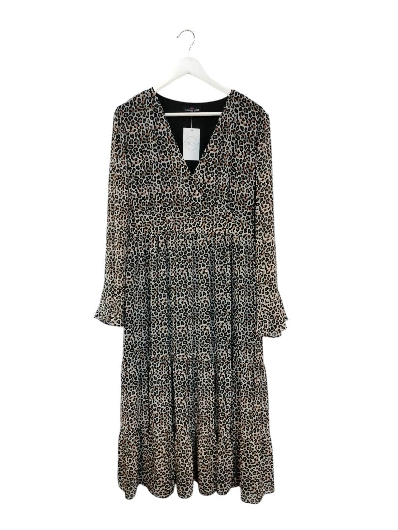 Augustine | Animal print Dress | Size L