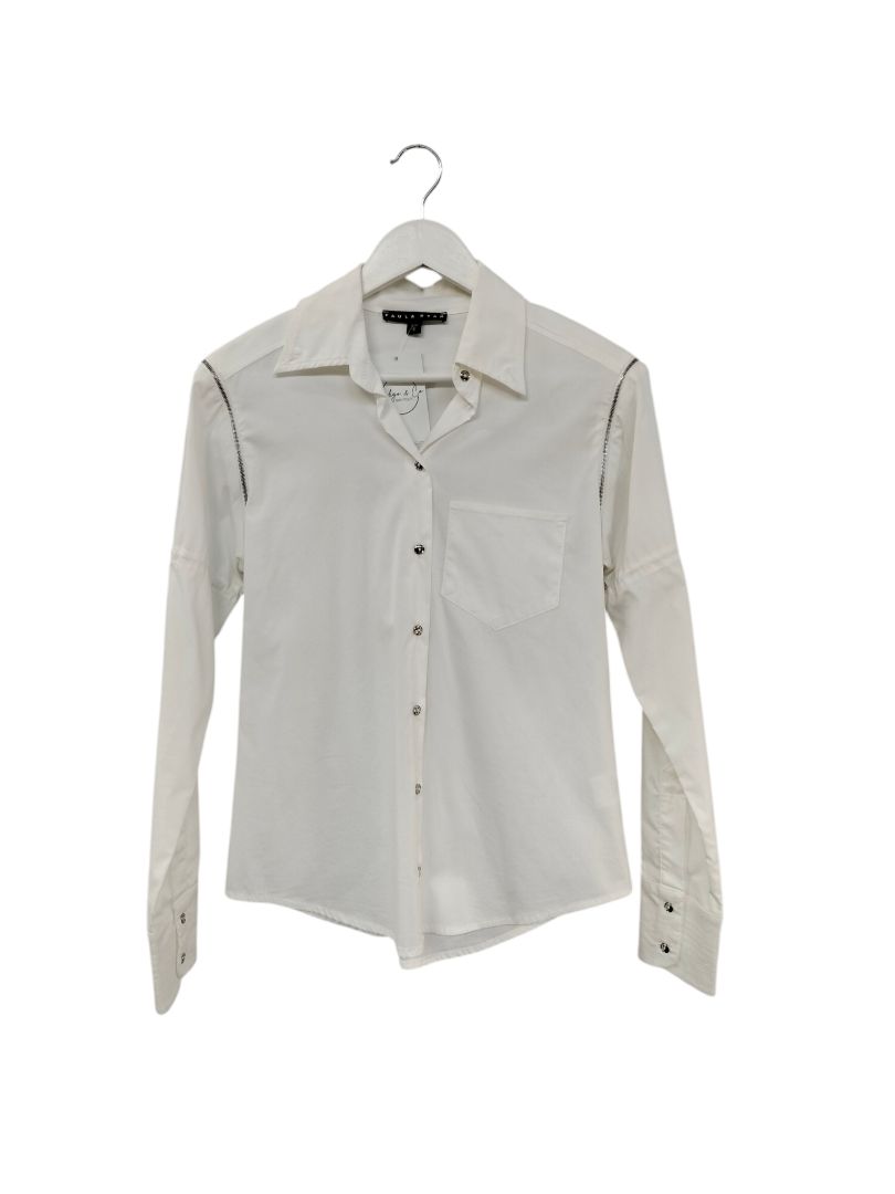 Paula Ryan | Off White Top | Size S