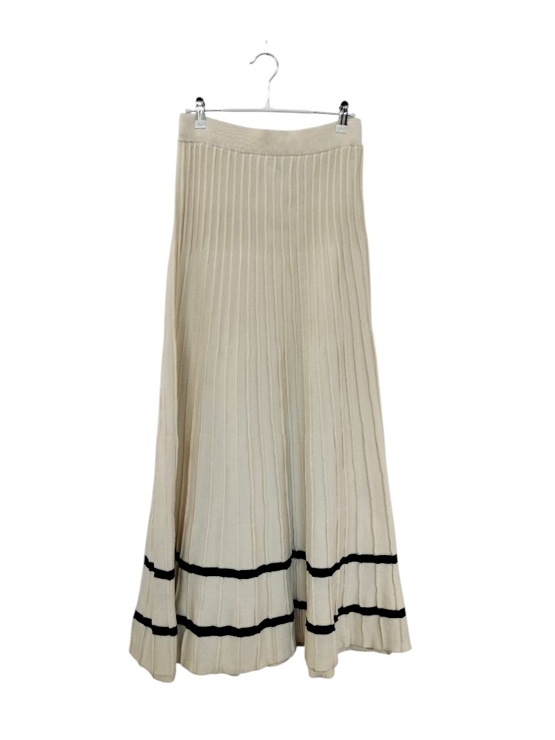 Atmos&Here | white with stripe Skirt | Size 10