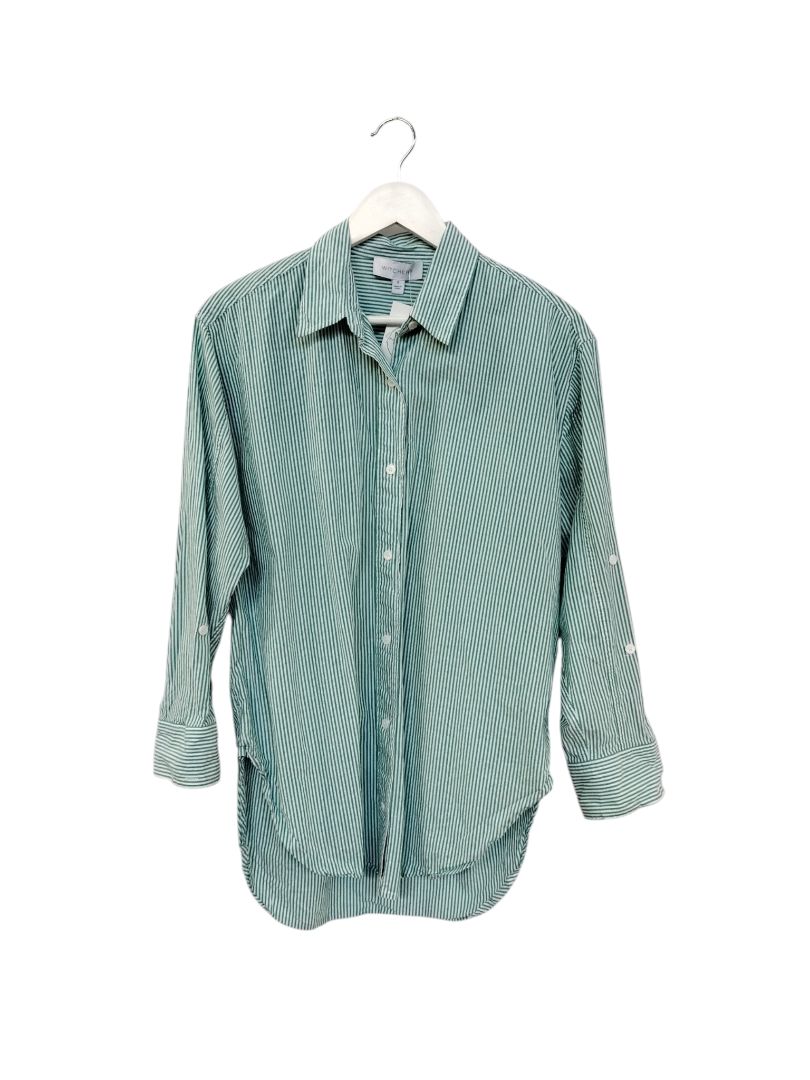 Witchery | Green/White Top | Size 8