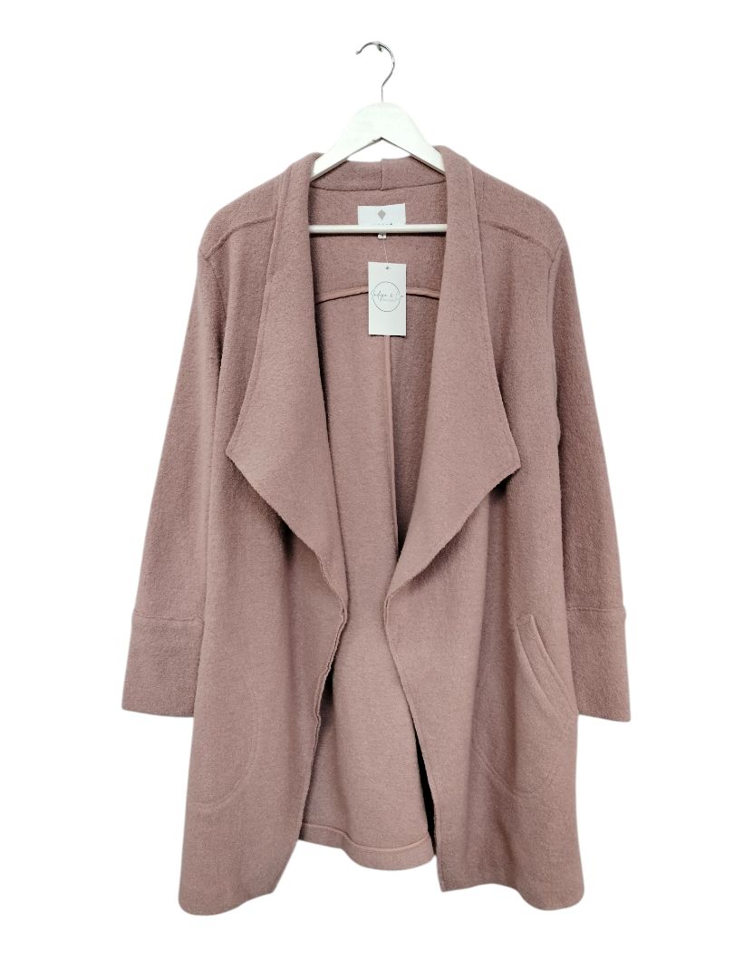 Jigsaw | Dusty Pink Coat | Size 10