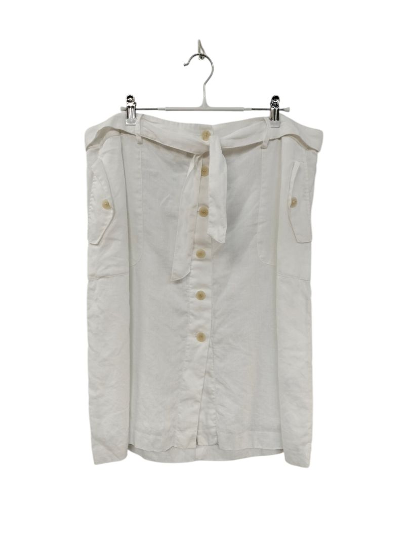 Sportscraft | White Skirt | Size 14