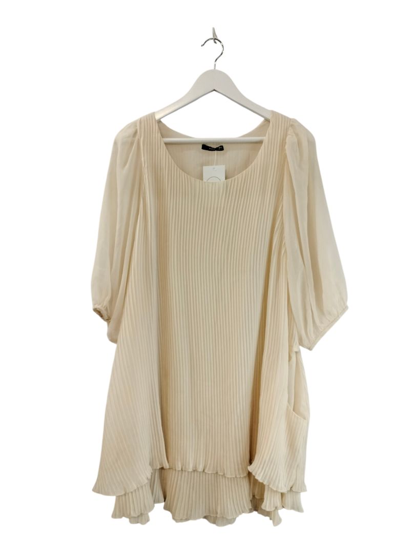 TFNC London | Cream Dress | Size L - XL