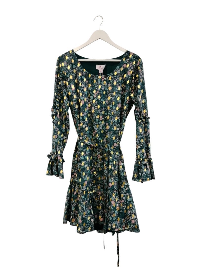 Charlo | Navy Floral Dress | Size 10