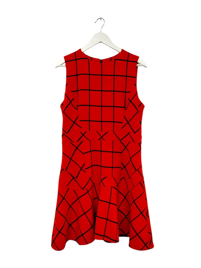 Cue | Orange and Black Dress | Size 14