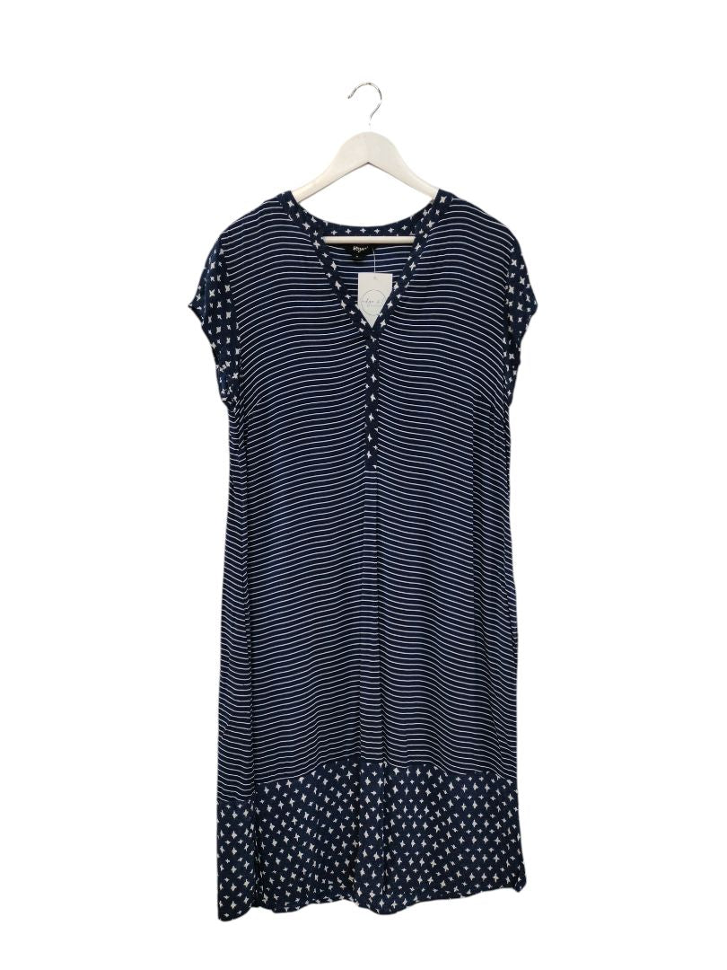 Verge | Blue/White Dress | Size M