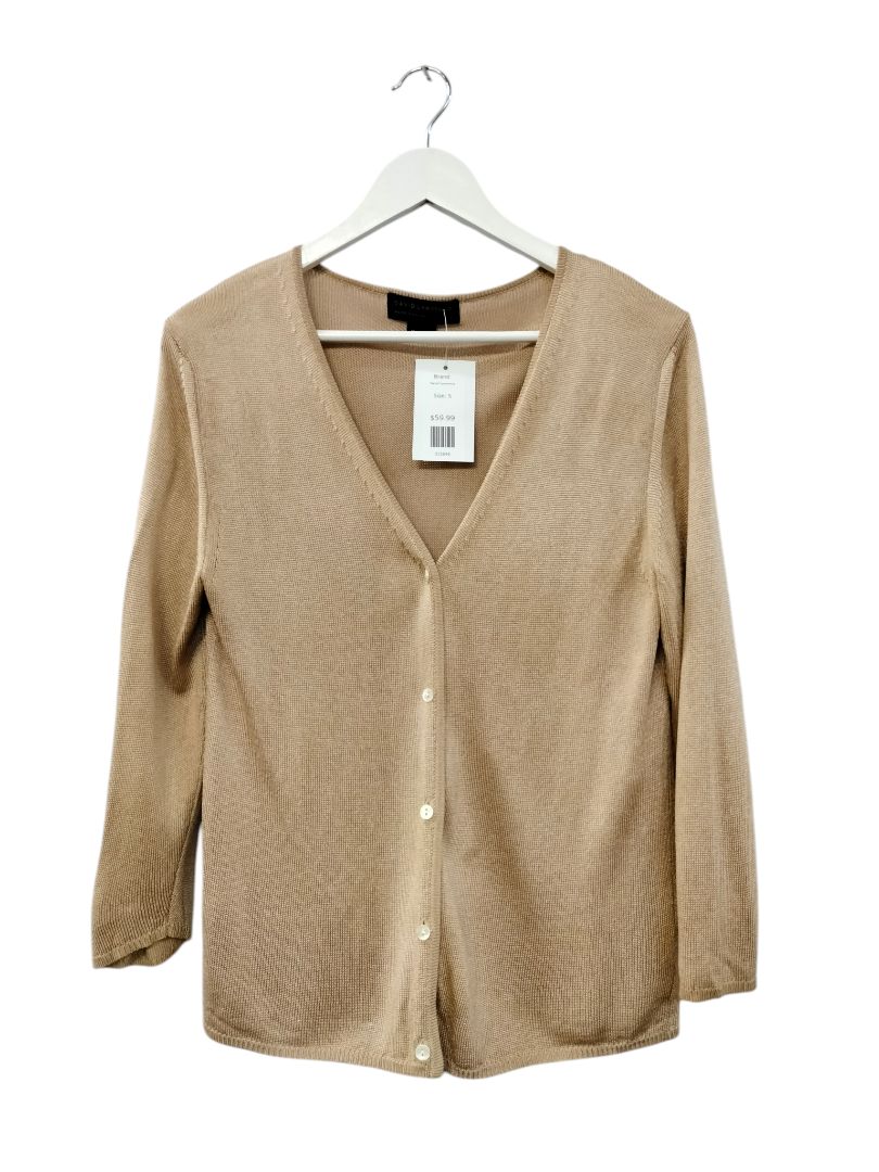 David Lawrence | Beige Cardigan | Size S
