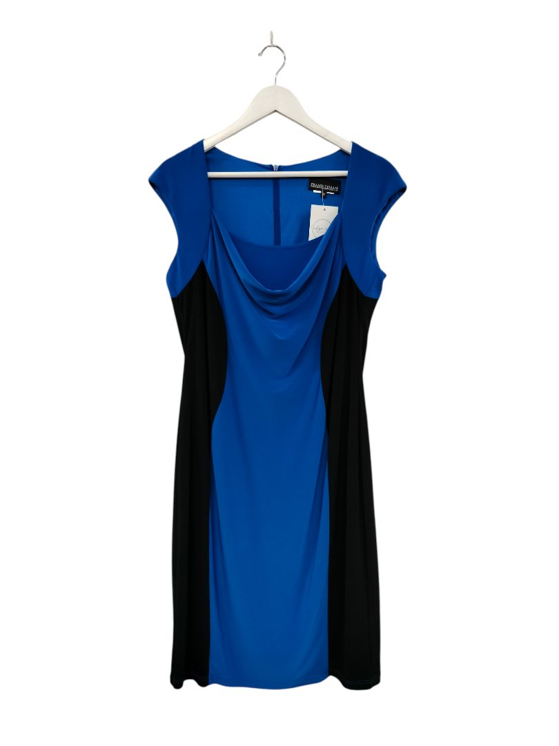 Frank Lyman | Blue/Black Dress | Size 12