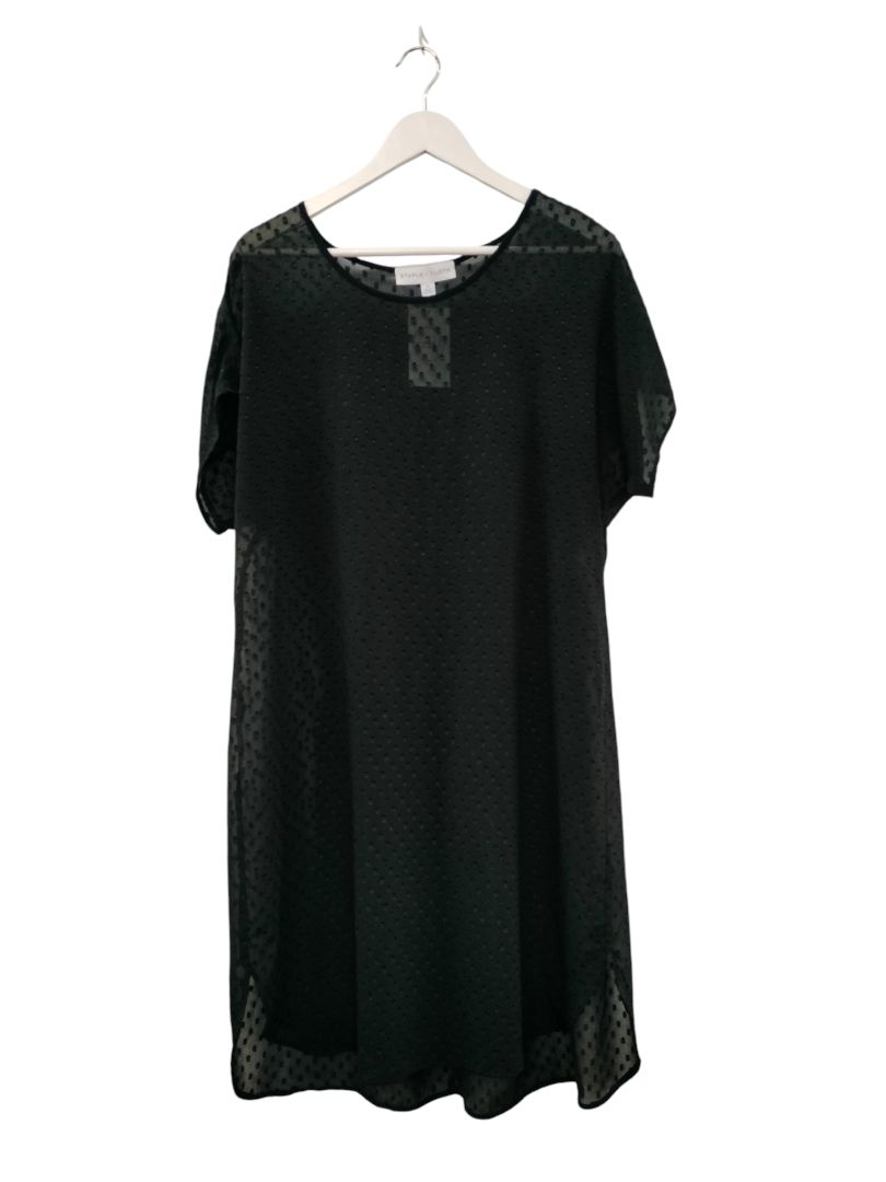 Staple + Cloth | Black Dress | Size 14