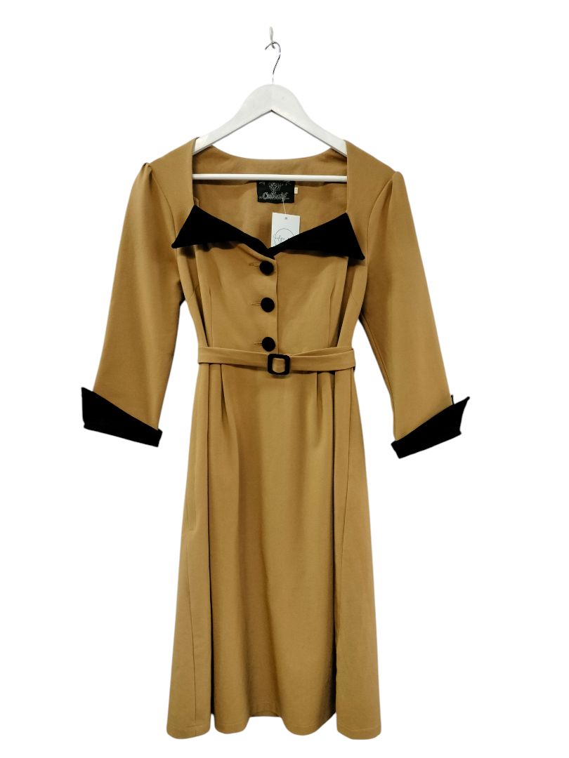 Collectif | Brown Dress | Size 12
