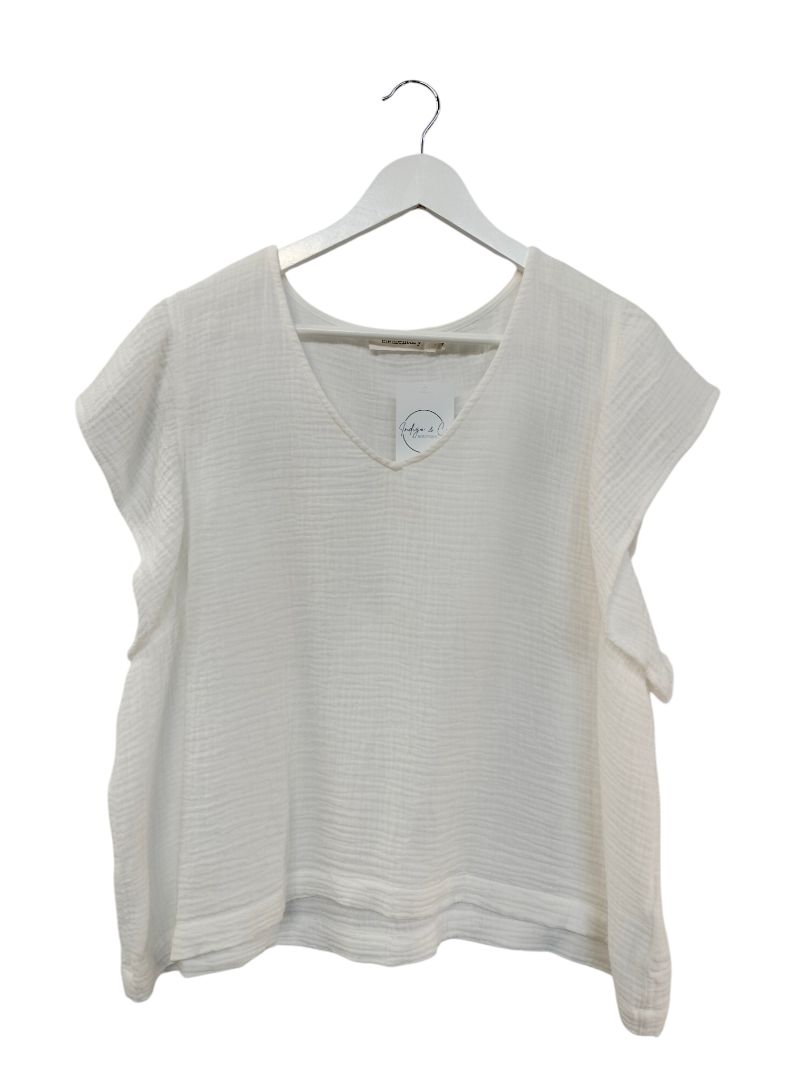 Elementary | White Top | Size 18