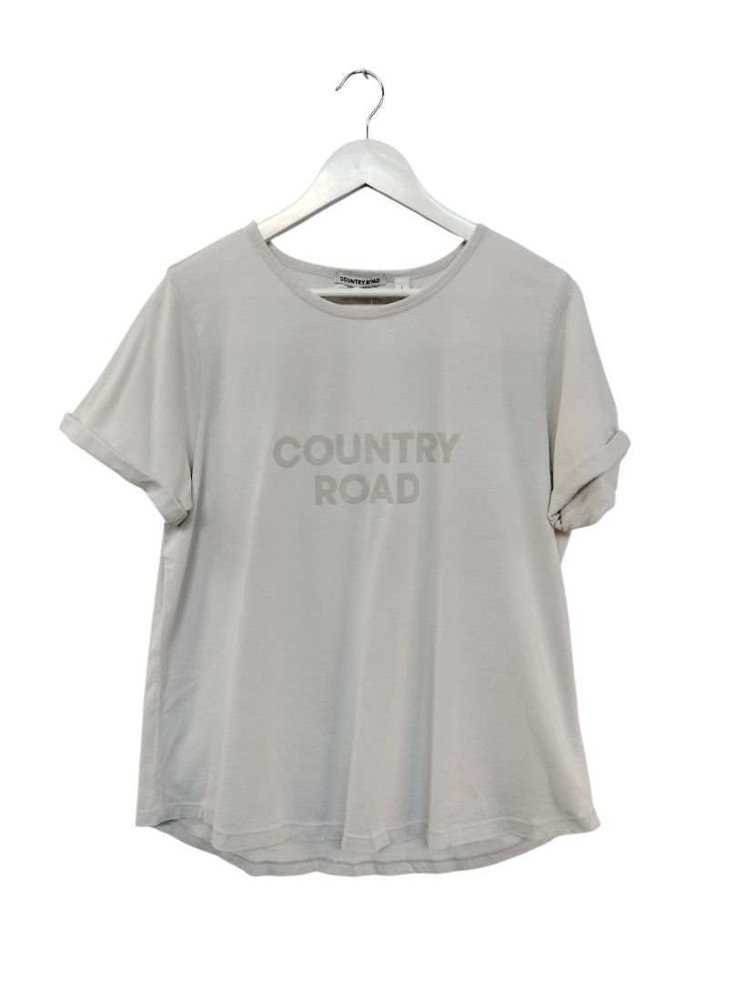 Country Road | Beige Top | Size L