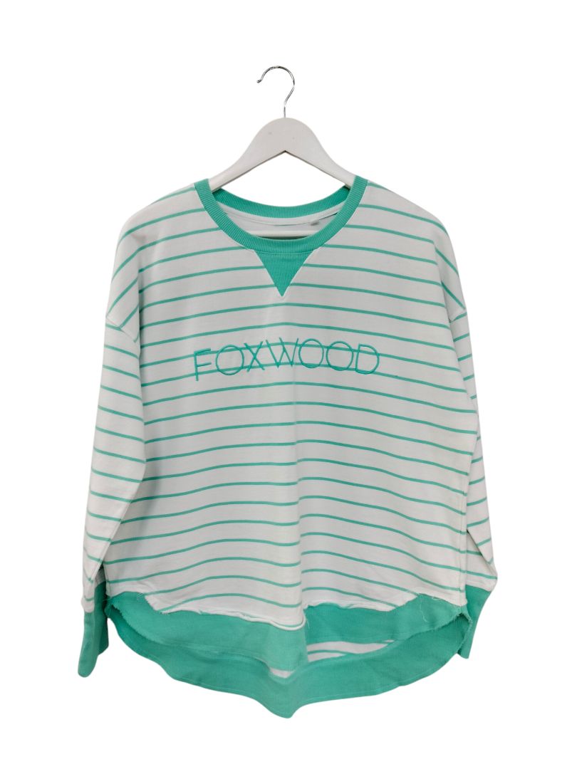 Foxwood | White/Teal Jersey | Size 10