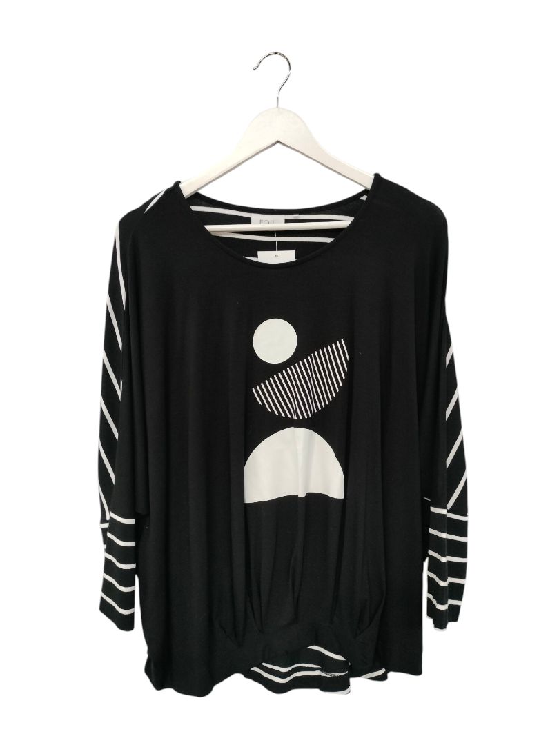 Foil | Black/White Top | Size M