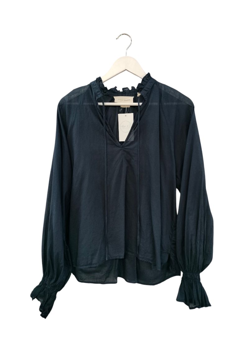Karen Walker | Navy Top | Size 6
