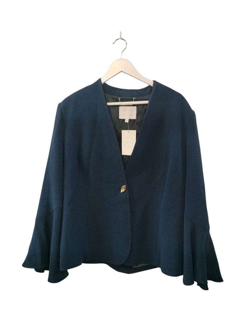 Anthea Crawford | Navy Blazer | Size 16