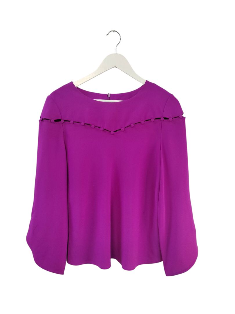 Karen Millen | Purple Top | Size UK 14