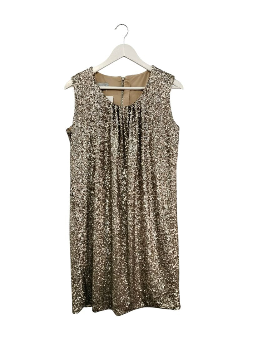 Charlotte Devereux | Gold Dress | Size L