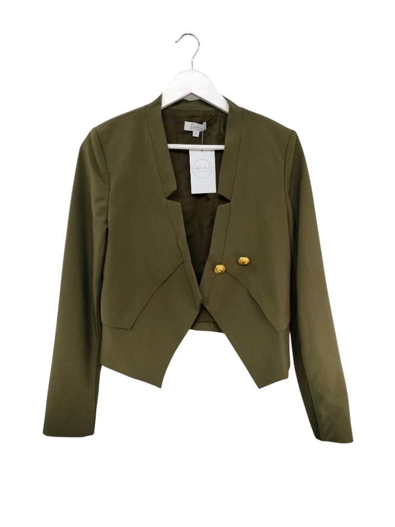 Drama the Label | Khaki Blazer | Size 10