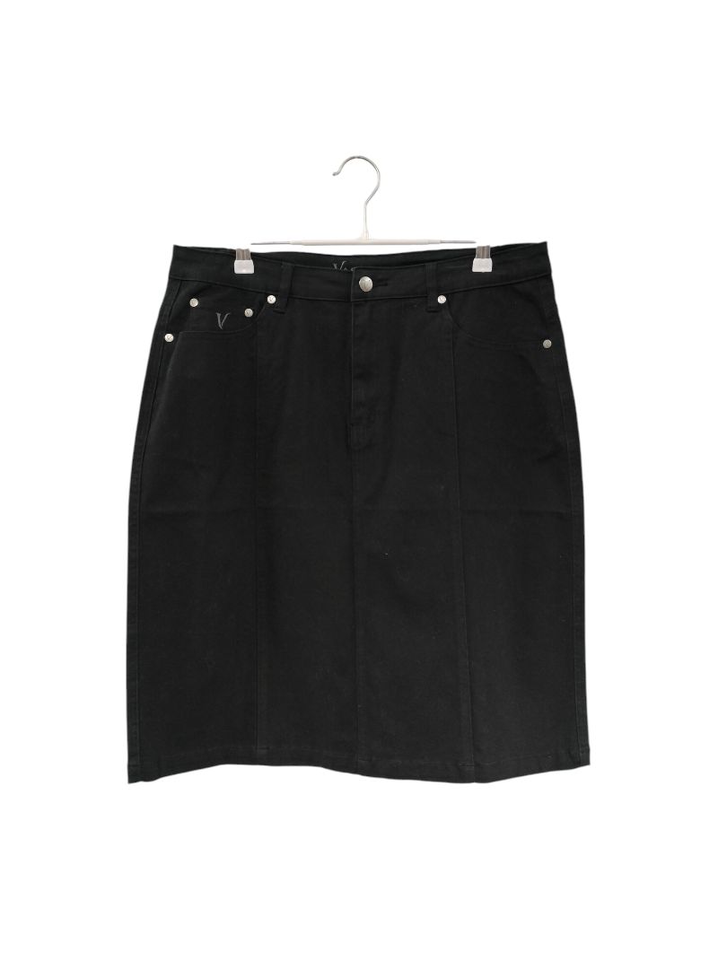 Vassalli | Black Skirt | Size 14