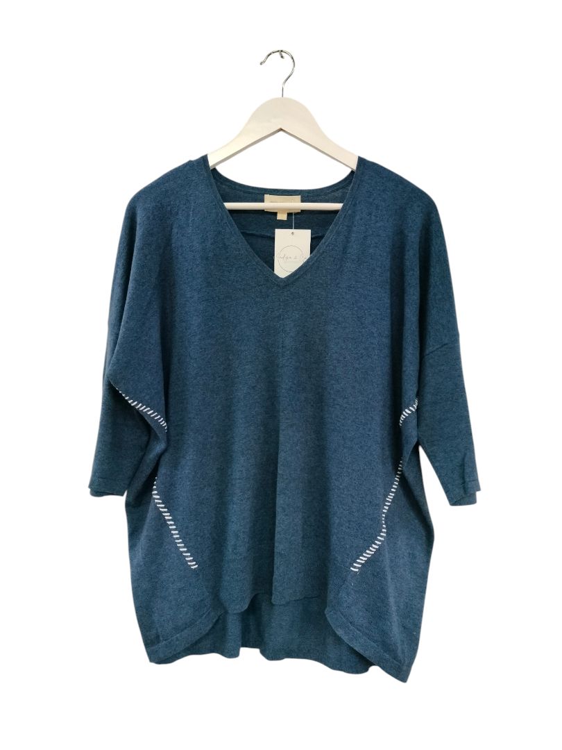 Madly Sweetly | Navy Jersey | Size L